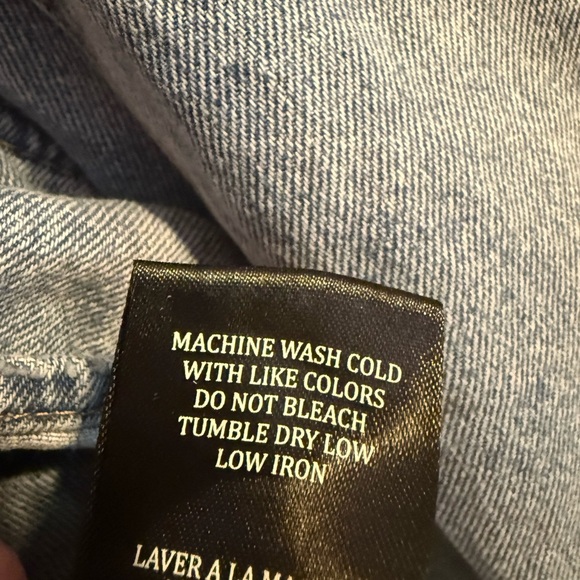 Blank NYC Denim Peplum Jacket. Used but good condition. - Picture 13 of 14